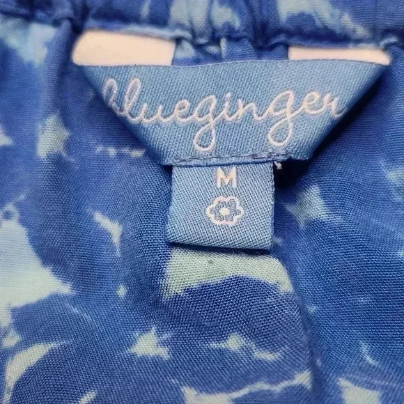 Blueginger Women's Blue  Foral Summer Dress ๐ ๐ Size Medium - Picture 5 of 5